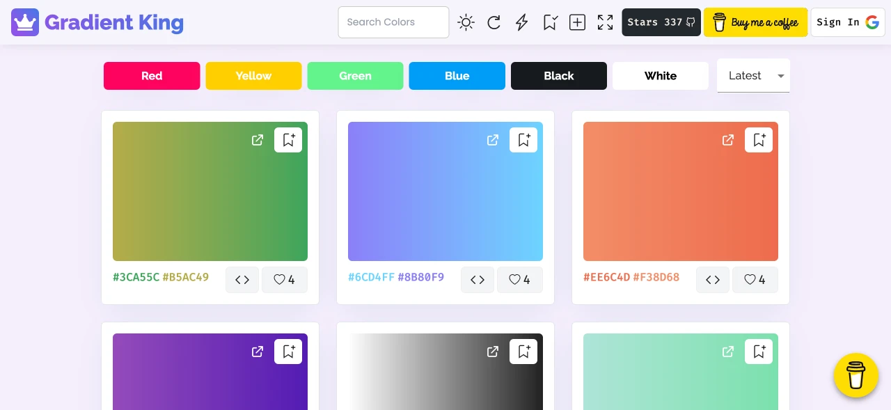 Image from Gradient King
